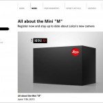 Leica Mini M On The Leica Web Site