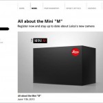 Leica Mini M On The Leica Web Site