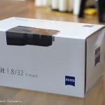 Zeiss Touit 1.8/32 Lens Sample: Lens Box