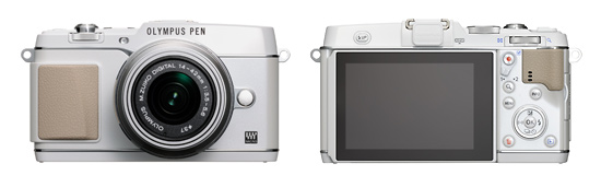 Olympus E-P5 Pen Camera - Front & Back