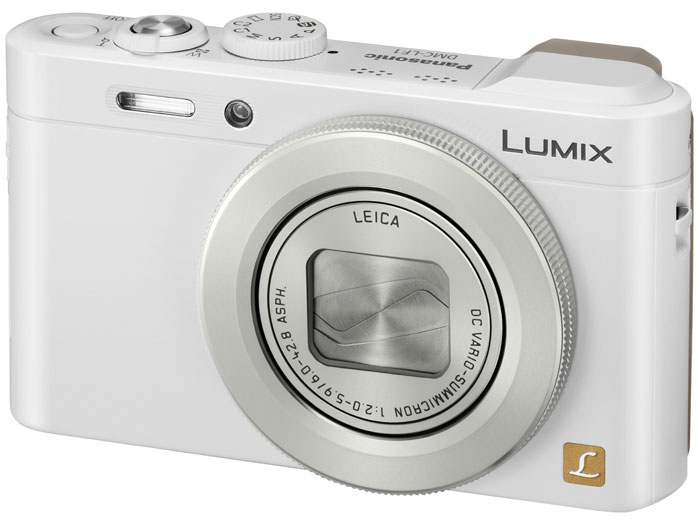 Panasonic Lumix LF1 Premium Pocket Camera - White - Off