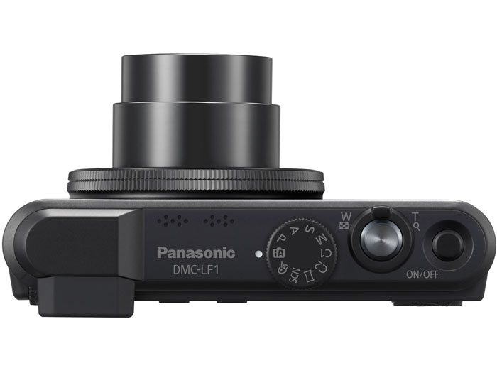 Panasonic Lumix LF1 Premium Pocket Camera - Top - With 7.1x f/2.0 Zoom Lens
