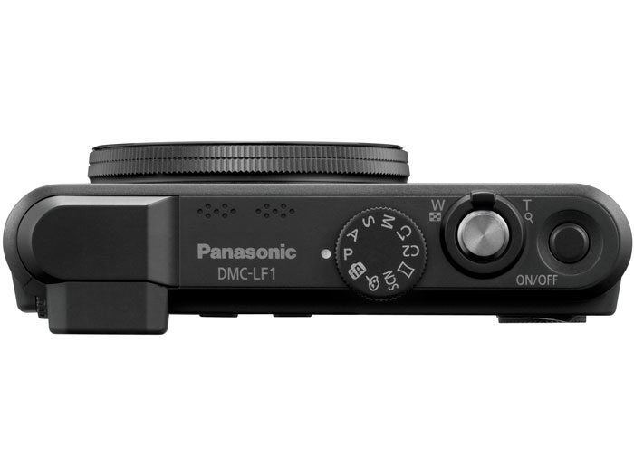 Panasonic Lumix LF1 Premium Pocket Camera - Top View - Off