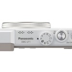 Panasonic Lumix LF1 Premium Pocket Camera - White - Top View - Off