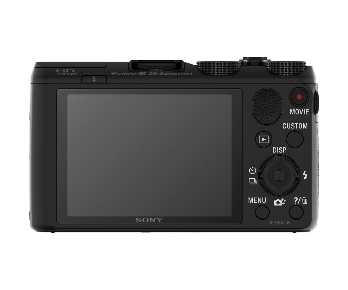 Sony Cybershot HX50V - Rear View