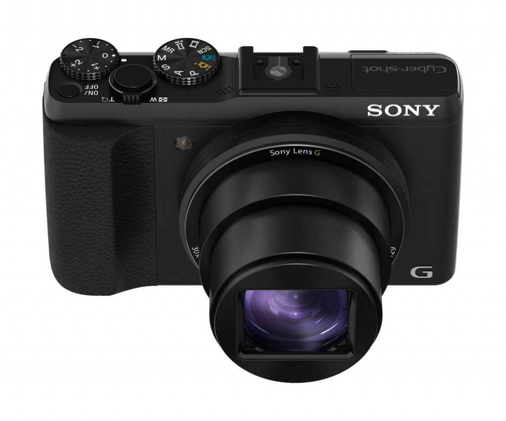 Sony Cybershot HX50V - Upper Front View