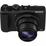 Sony Cybershot HX50V - Upper Front View