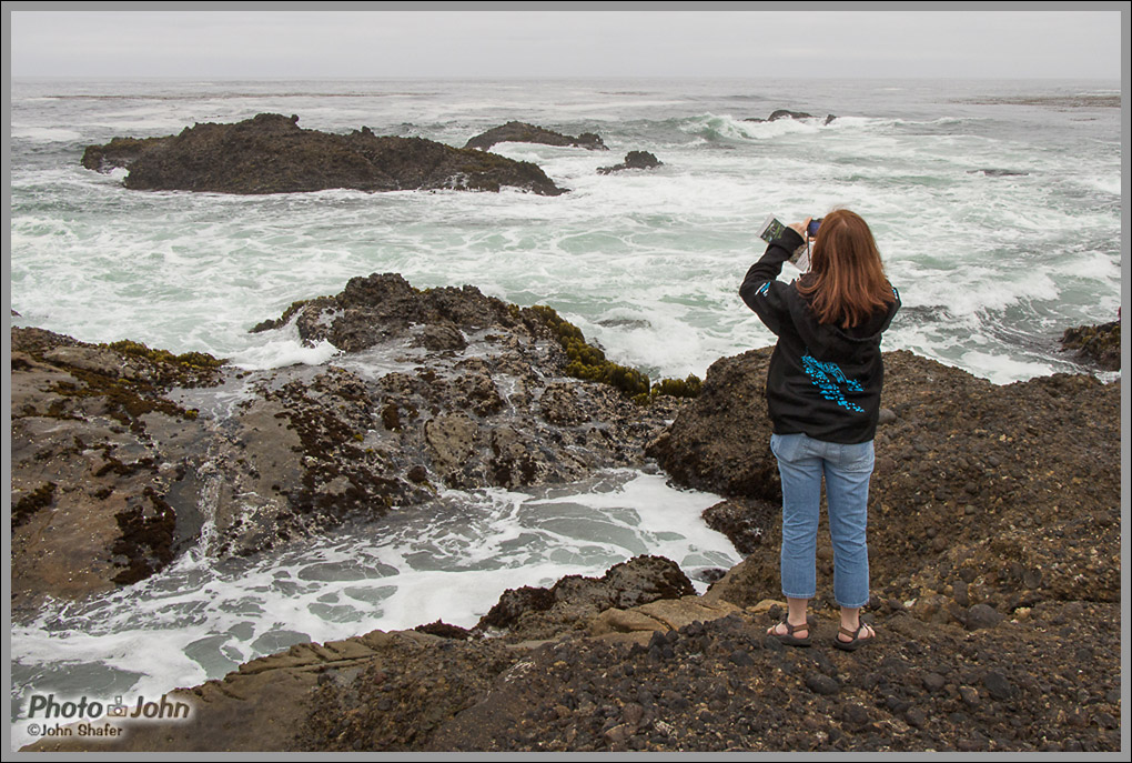 Taking Pictures At Point Lobos - Big Sur