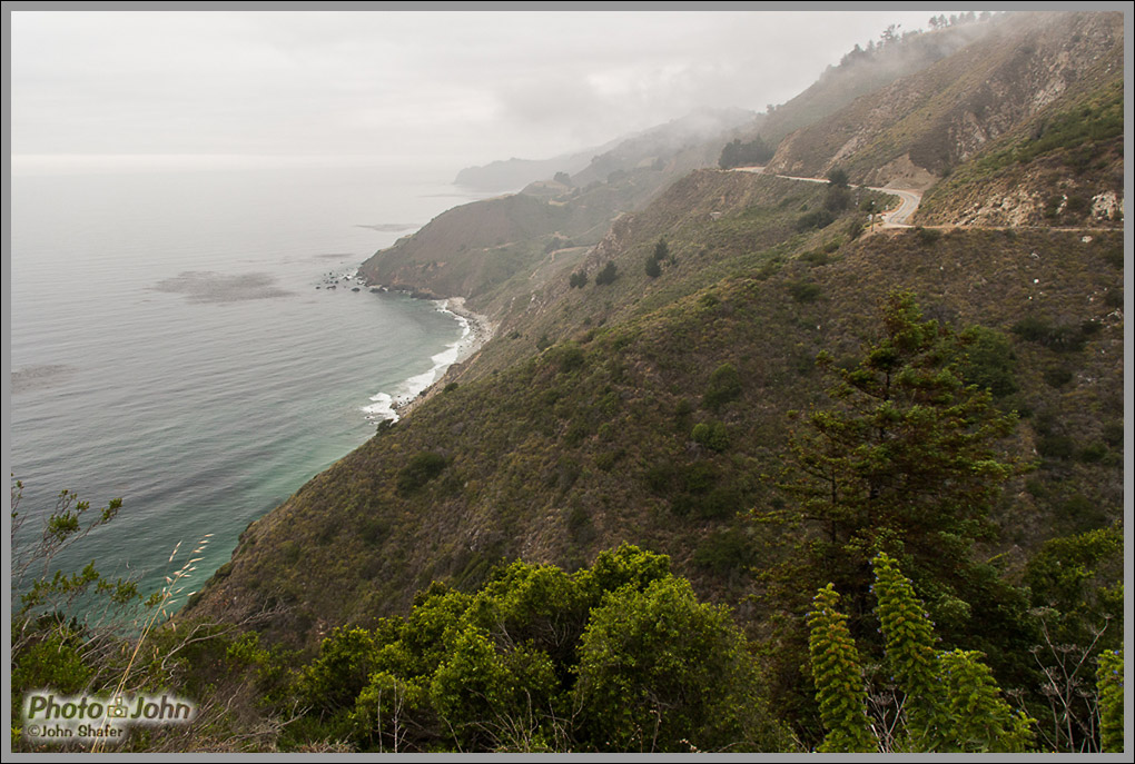 Highway 1 & Cliffs - Big Sur, California