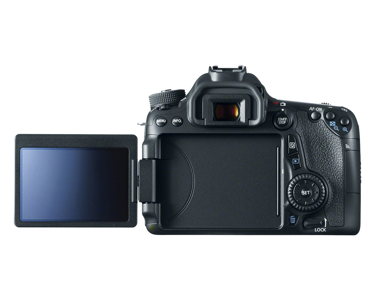 Canon EOS 70D - Open Rear