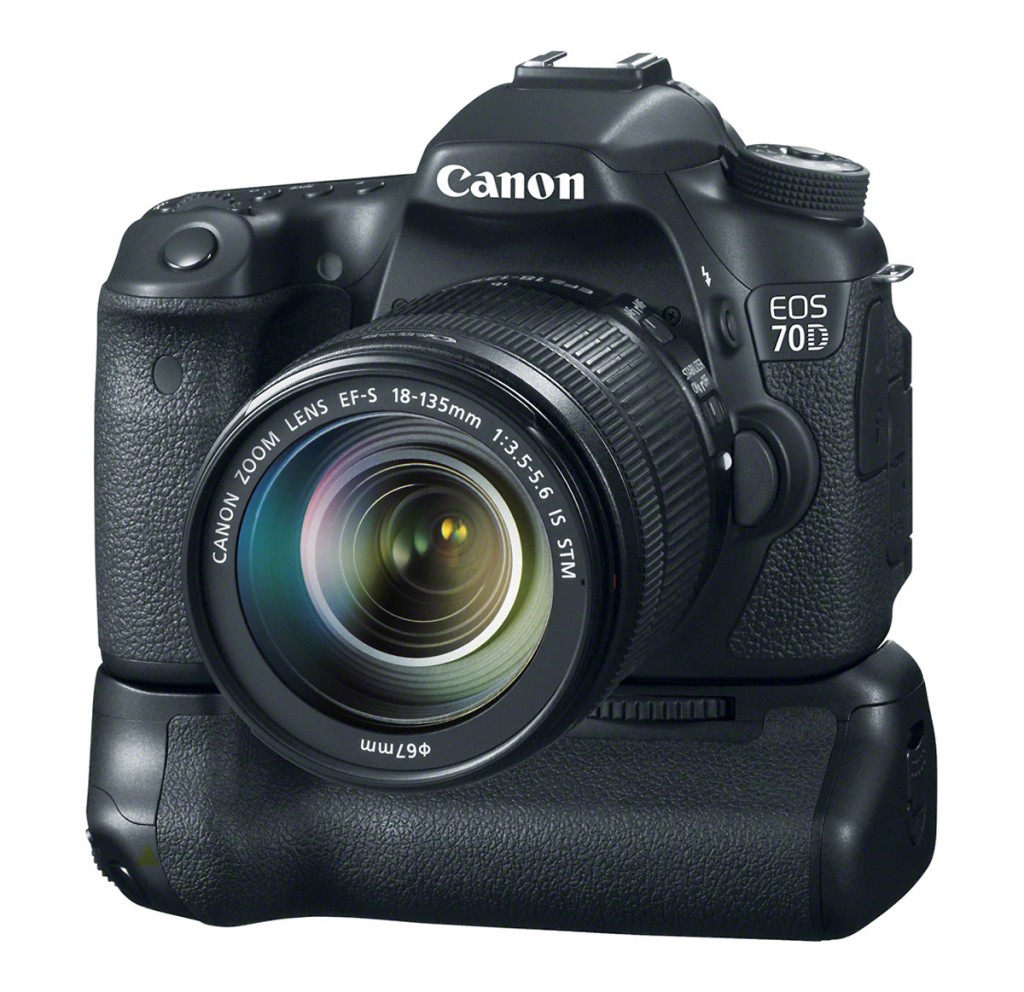 Canon EOS 70D With New Battery Grip BG-E14