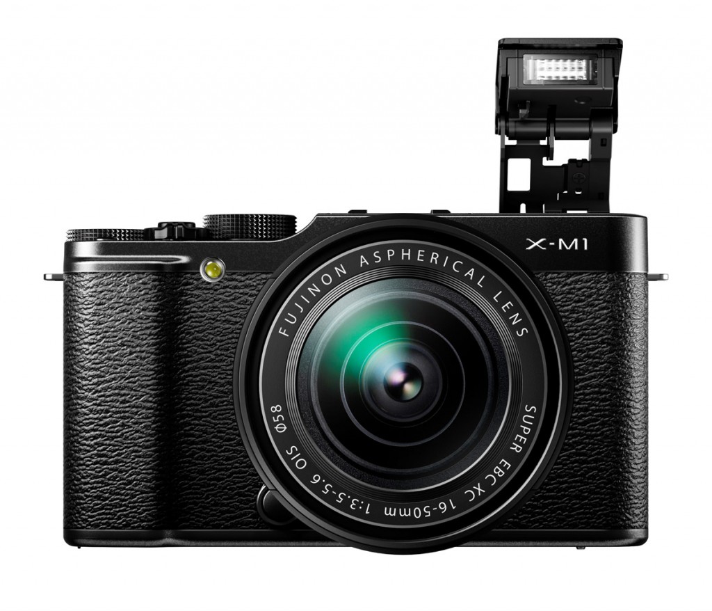 Fujifilm X-M1 Mirrorless Camera - Pop-Up Flash