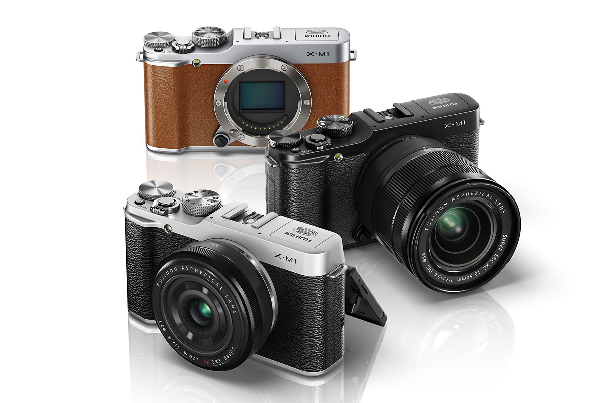 Fujfilm X-M1 Mirrorless Camera With Built-In Wi-Fi
