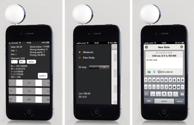 Lumu Light Meter iPhone App