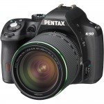 Pentax K-50 DSLR - Angle View