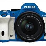 Pentax K-50 DSLR - Blue & White