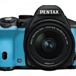 Pentax K-50 DSLR - Black & Blue