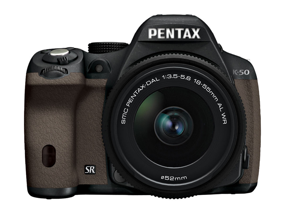 Pentax K-50 DSLR - Brown