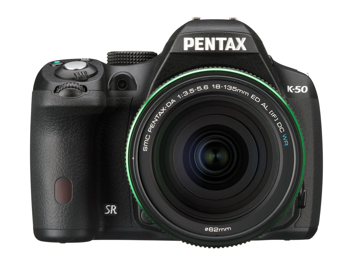 Pentax K-50 DSLR With 18-135mm Weatherproof Zoom