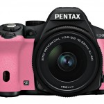 Pentax K-50 DSLR - Pink & Black