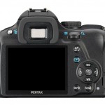 Pentax K-50 DSLR - Rear View With 3-Inch LCD Display