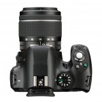 Pentax K-50 DSLR - Top View With 18-55mm Kit Lens