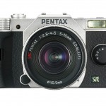 Pentax Q7 Mirrorless Camera - Front - Silver