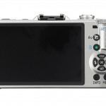 Pentax Q7 Mirrorless Camera - Rear - Silver