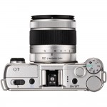 Pentax Q7 Mirrorless Camera - Top View With 3x "02" Kit lens