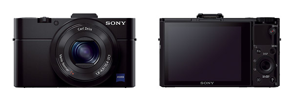 Sony RX100 II Premium Pocket Camera - Front & Back
