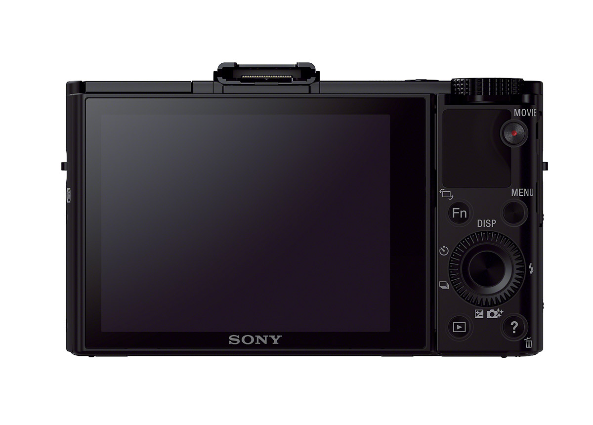 Sony RX100 II - Rear View With 3-Inch LCD Display