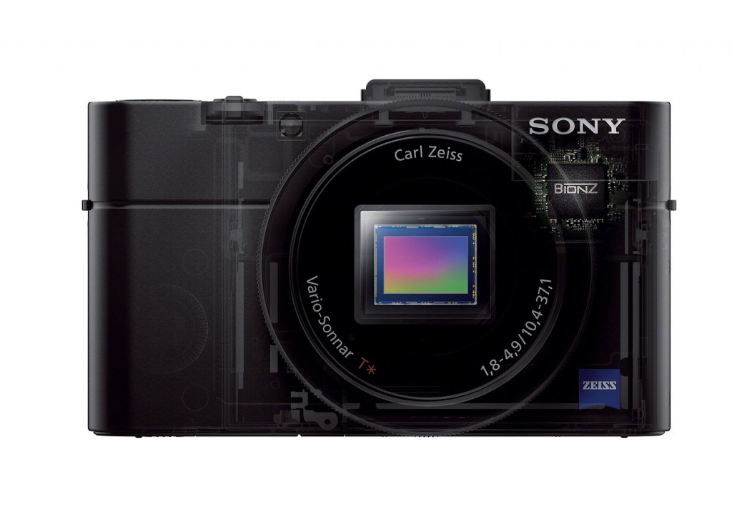 Sony RX100 II Cutaway - 1-Inch Backlit Sensor & Processor