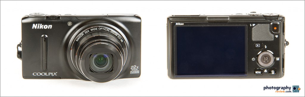 Nikon Coolpix S9500 - Front & Back