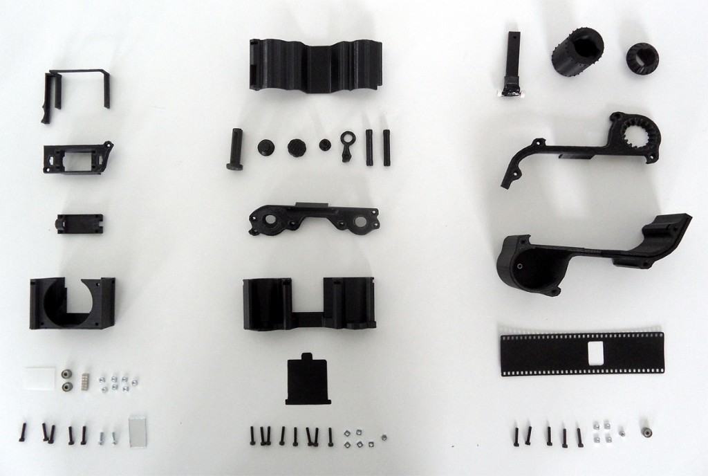 OpenReflex 3D Printer 35mm SLR Camera Parts