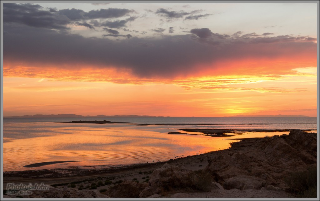 Sigma 18-35mm f/1.8 - Great Salt Lake Sunset Sample Photo