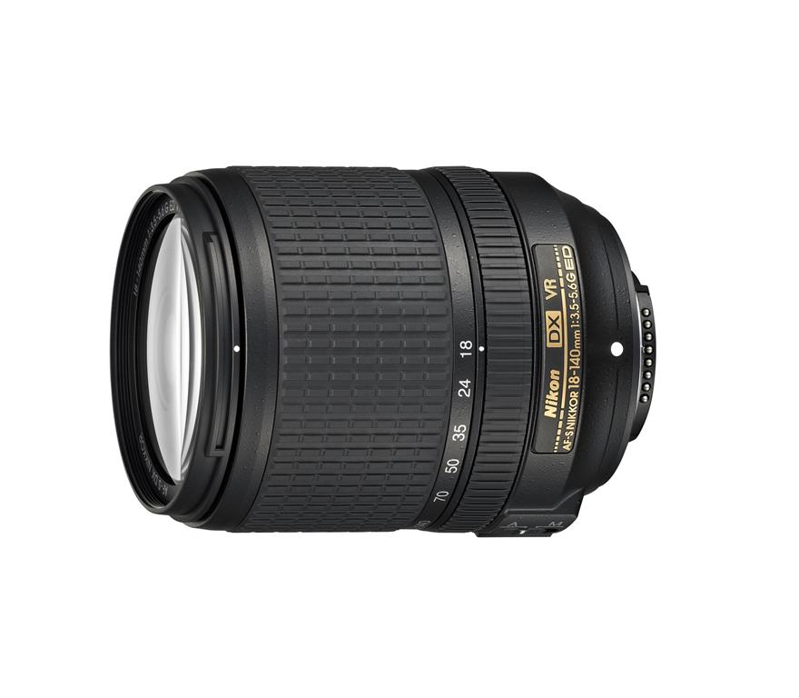 Nikon AF-S DX Nikkor 18-140mm f/3.5-5.6G ED VR Zoom Lens