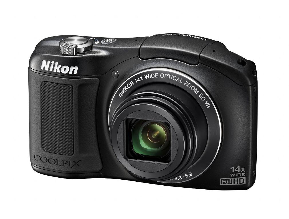 Nikon Coolpix L620 Pocket Camera - Black