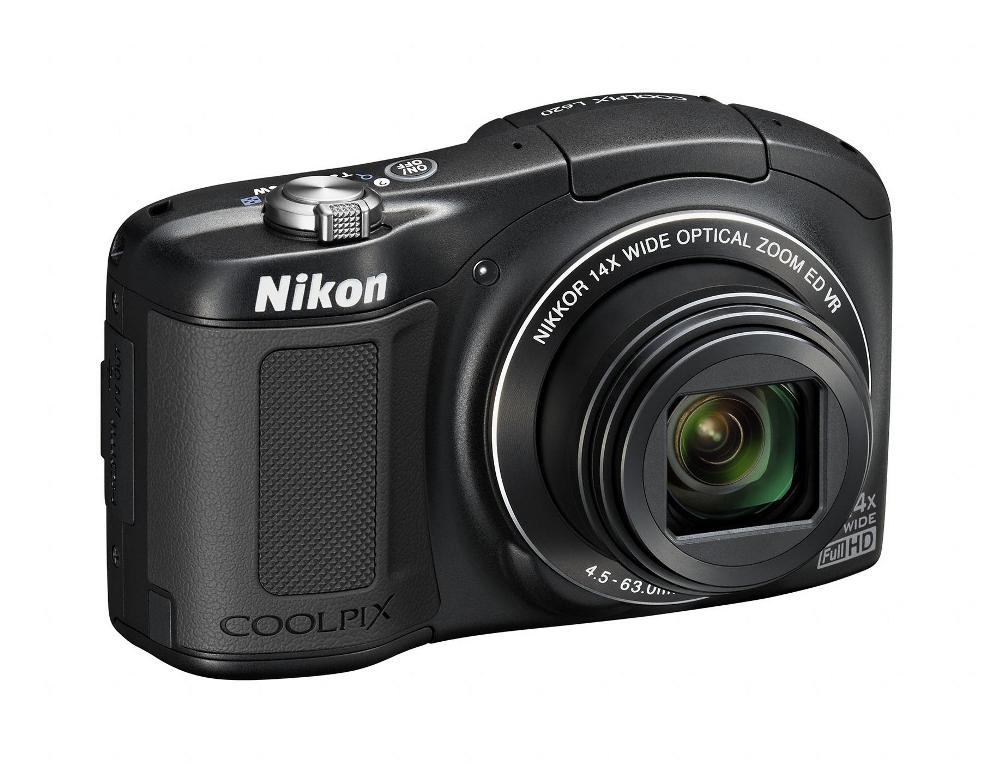 Nikon Coolpix L620 Pocket Camera With 14x Optical Zoom