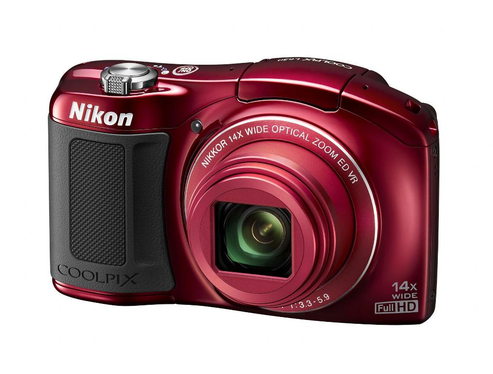 Nikon Coolpix L620 Pocket Camera - Red