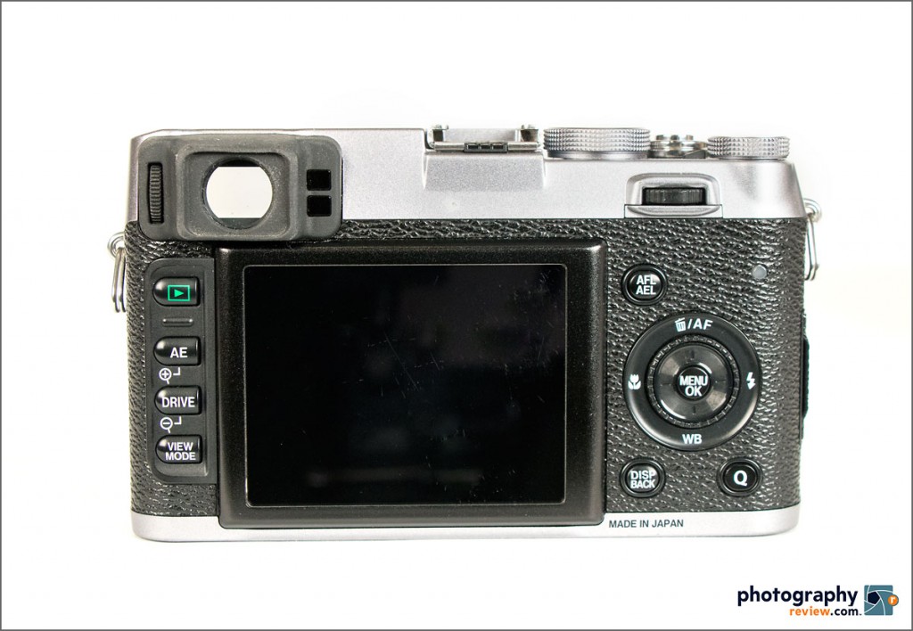 Fujifilm X100S - Rear View