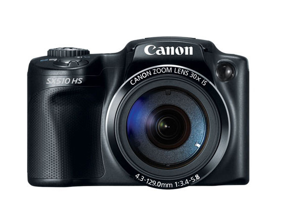 Canon PowerShot SX510 HS Superzoom Camera - Front