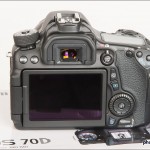 Canon EOS 70D - Rear With 3-inch Touchscreen LCD Display