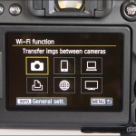 Canon EOS 70D Wi-Fi Menu