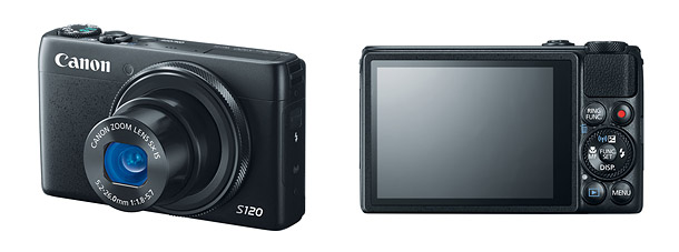 Canon PowerShot S120 - Front & Back