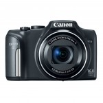 Canon PowerShot SX170 IS - Black - Front
