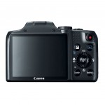 Canon PowerShot SX170 IS - Black - Rear