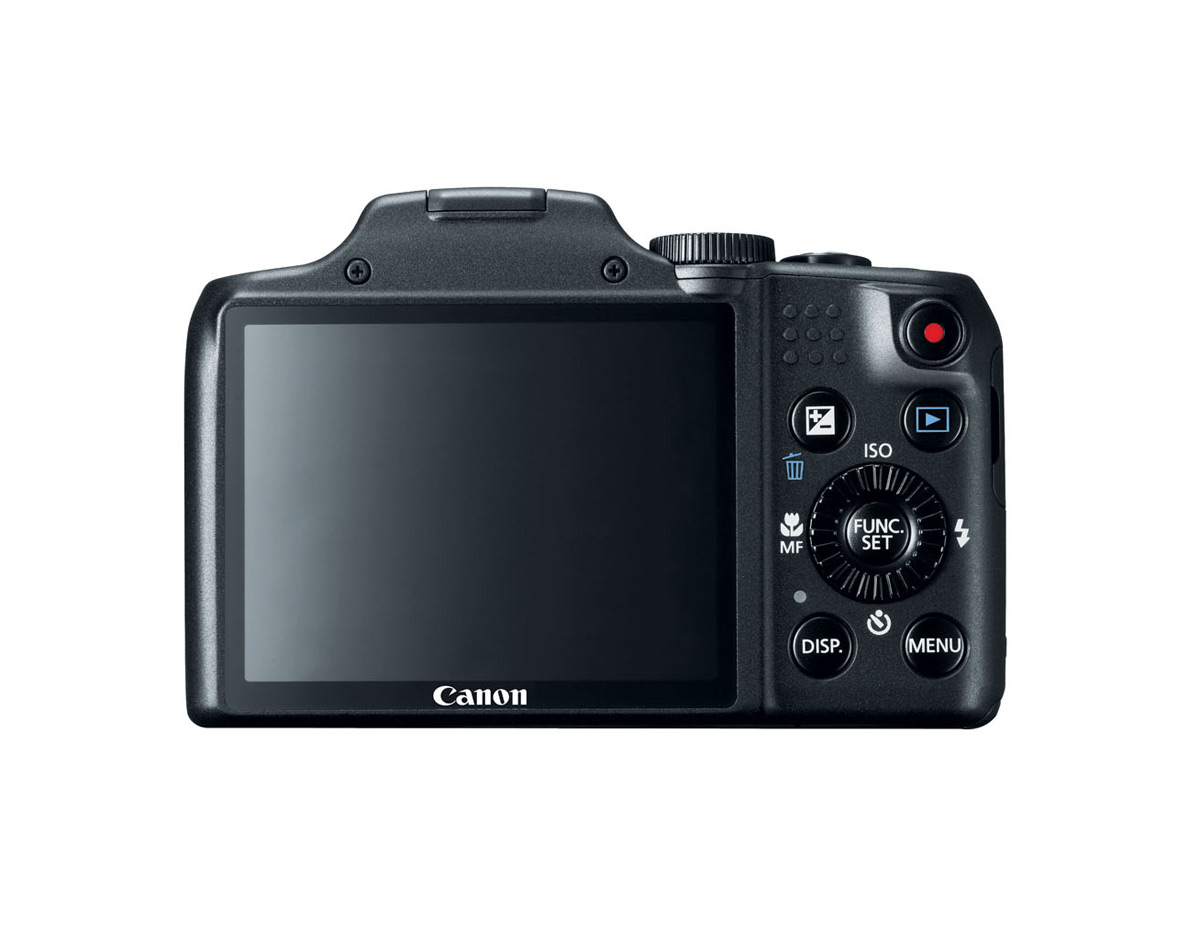 Canon PowerShot SX170 IS - Black - Rear