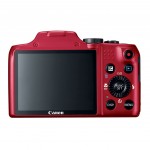 Canon PowerShot SX170 IS - Red - Rear