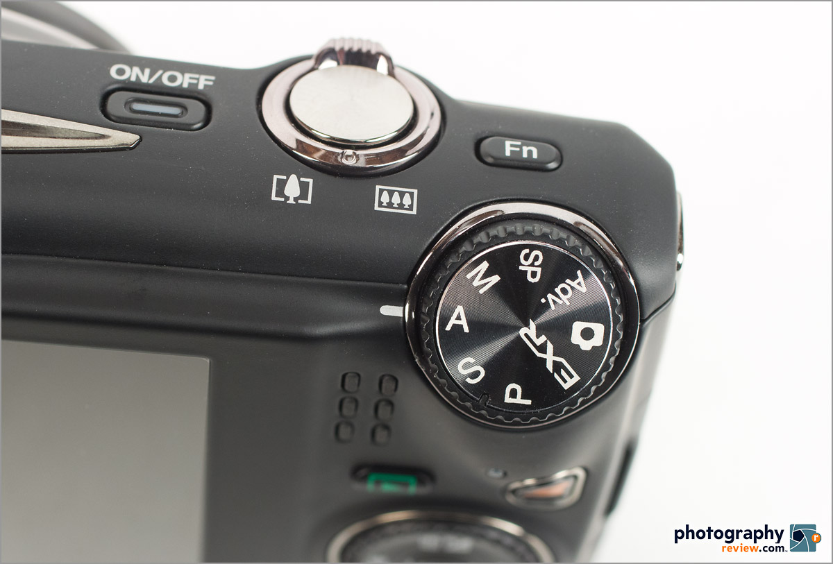 Fujfilm FinePix F900 EXR - Mode Dial With PASM Modes