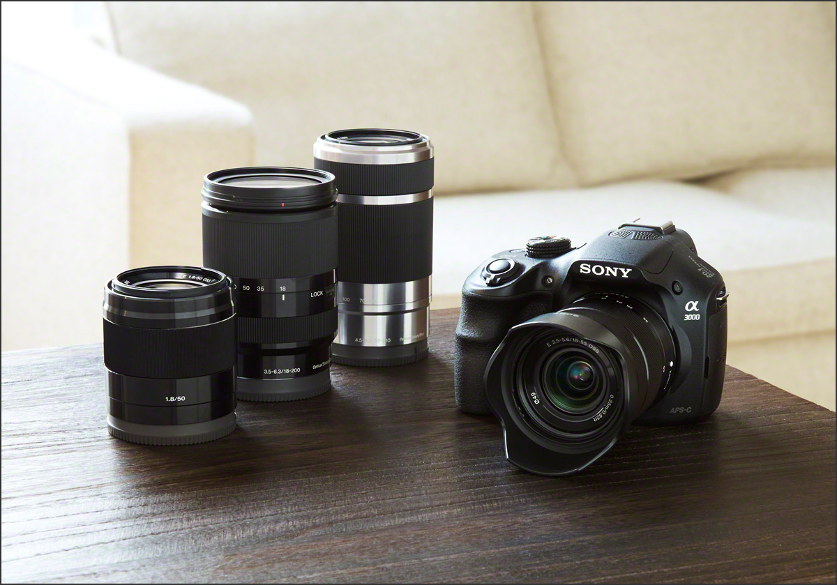 Sony Alpha A3000 & Lenses